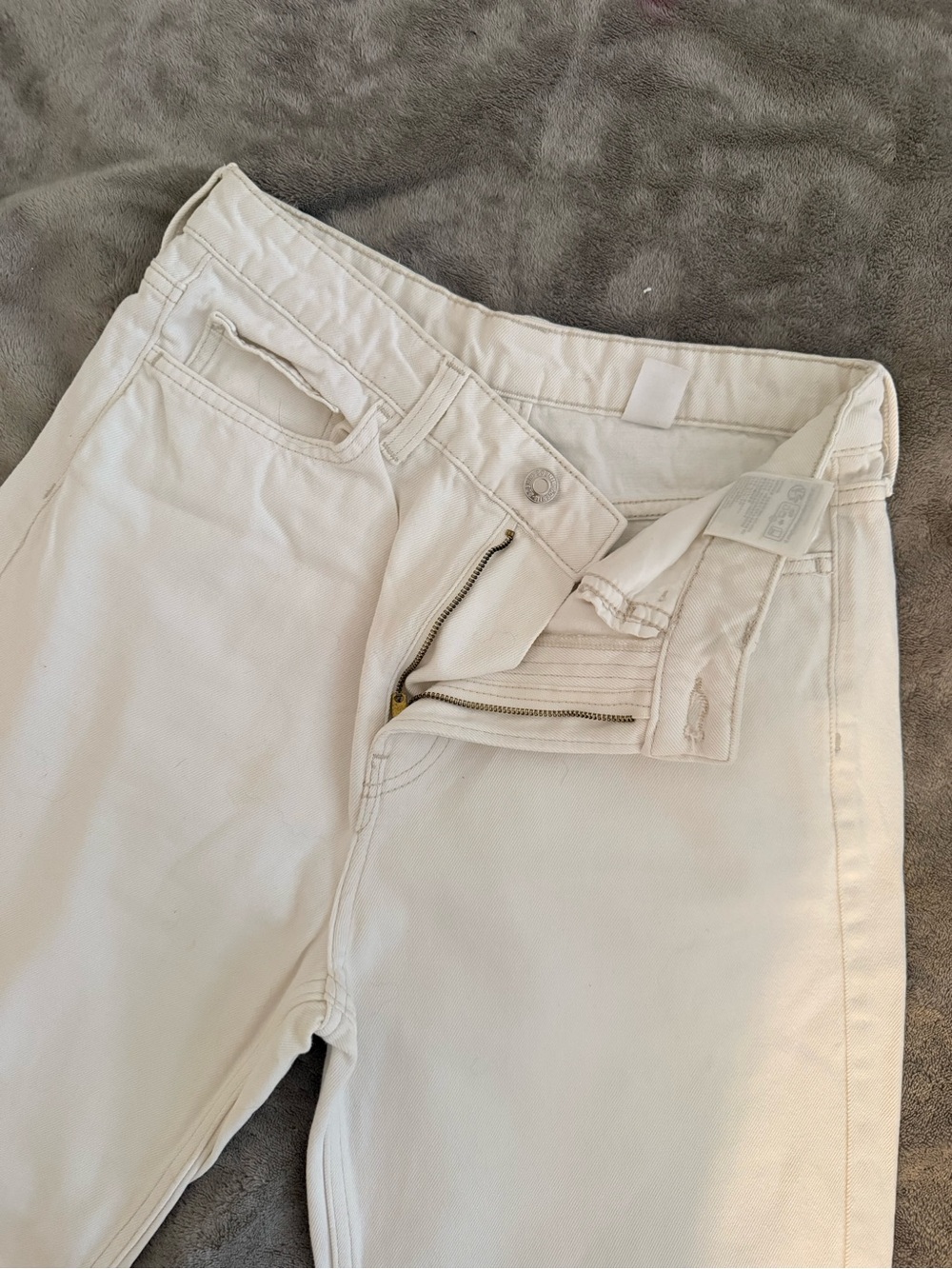 Women’s White Denim Jeans